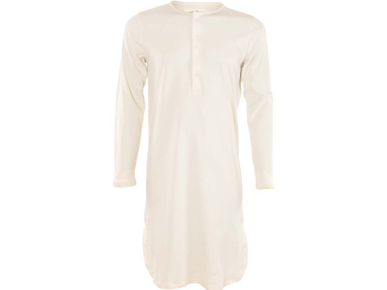 Living Crafts Bio-Unisex-Nachthemd "DOMINIQUE", natural, Gr. S