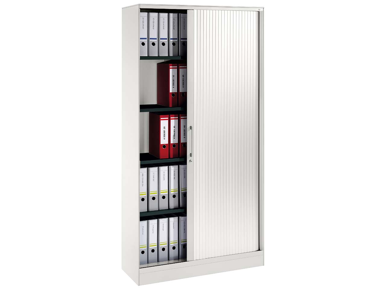 Rollladenschrank "Pureness", Höhe 198 cm  (BxT) 100 x 43,5 , weiß