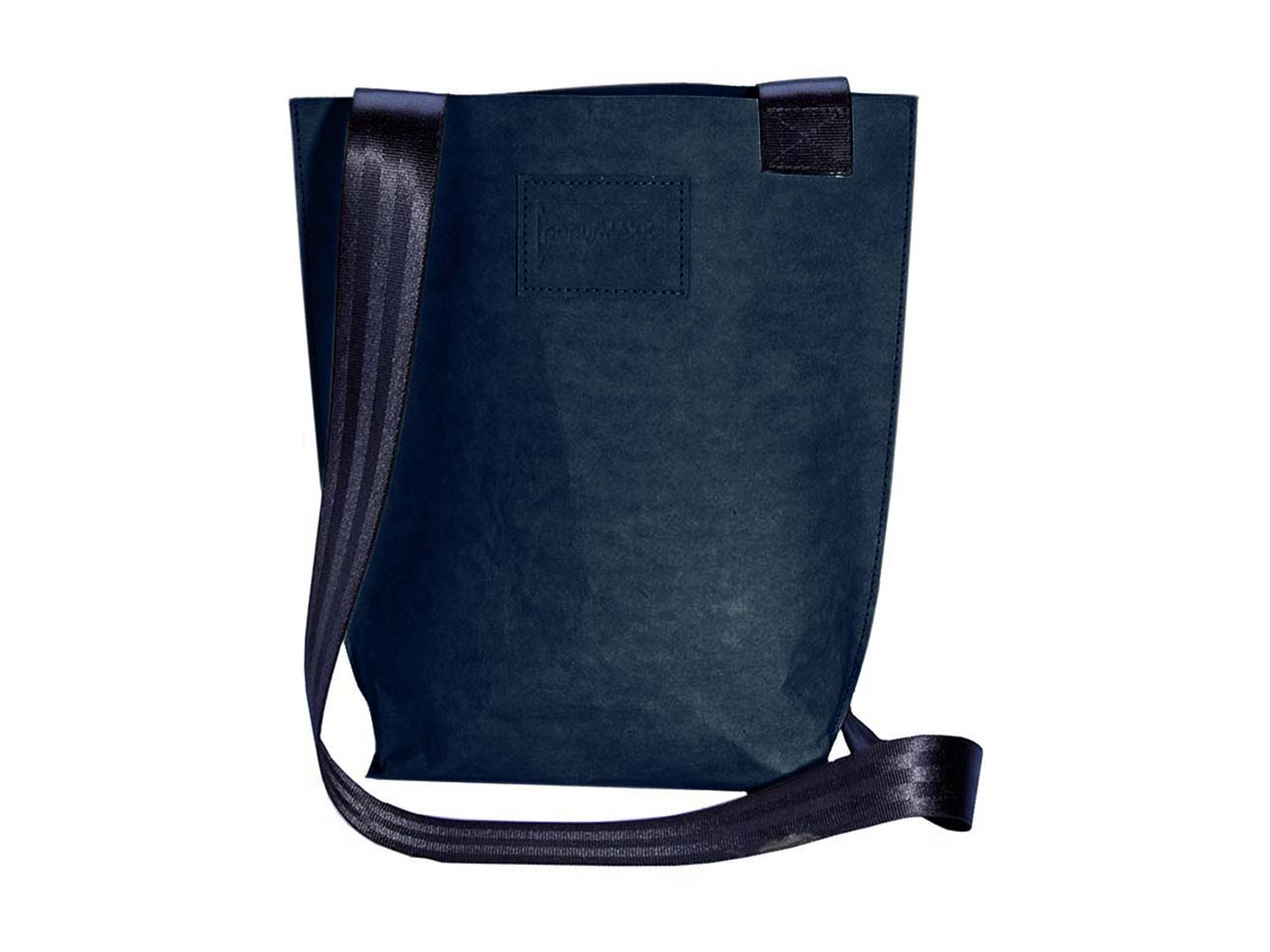 Umhängetasche 'Amy' aus Papyr, blue denim
