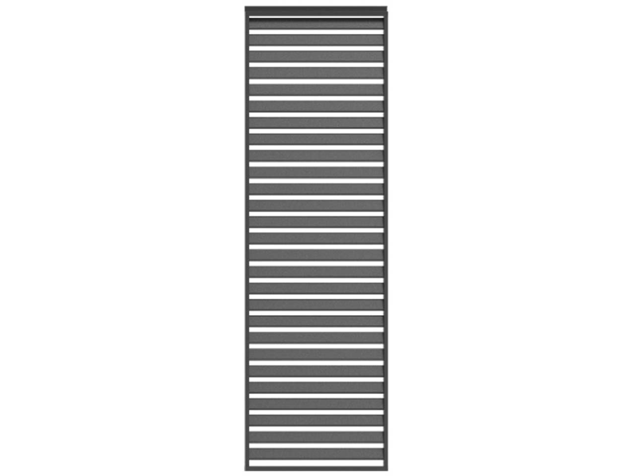 Lamellenwand horizontal 123 cm für Terrassenüberdachung "Cadiz"