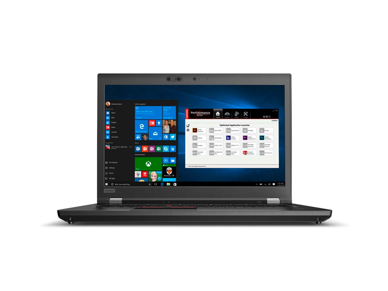 Lenovo Laptop "THINKPAD P72", 512GB512GB,64GB, refurb.,1. Wahl, sw