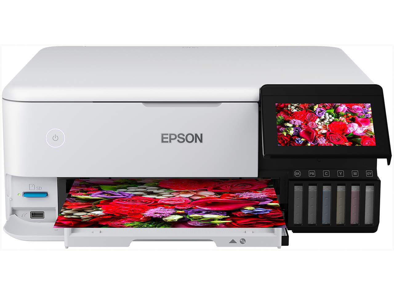 Epson Tintenstrahl-Multifunktionsdrucker 'Ecotank ET-8500'