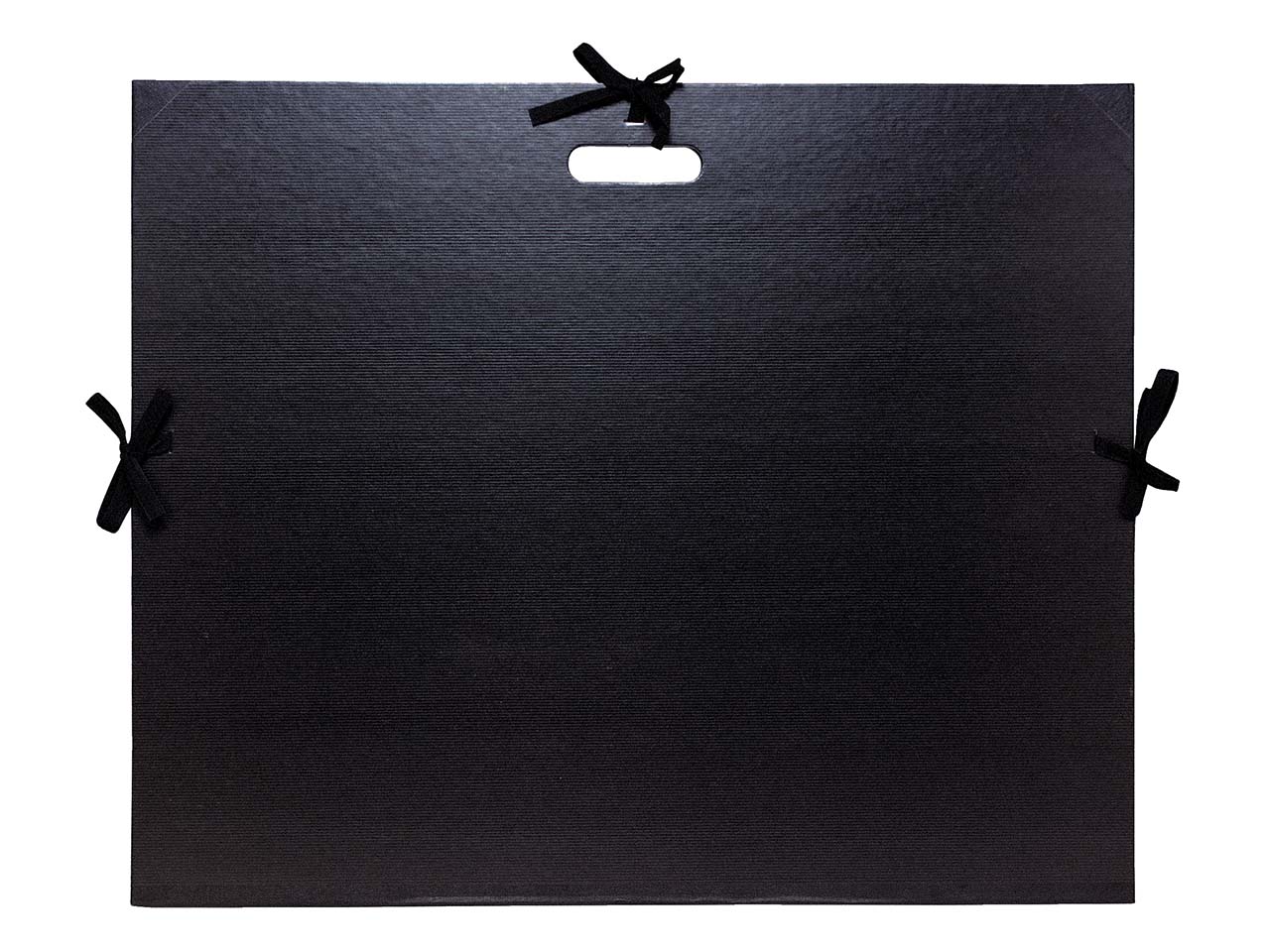 Exacompta Zeichenmappe mit Stoffband und Griff, 500 x 650 mm, schwarz
