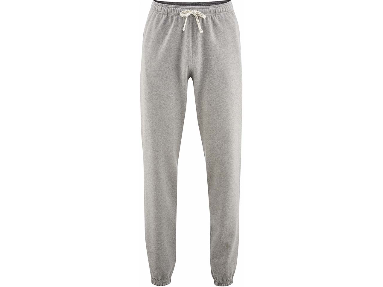 Living Crafts Bio-Herren-Jogginghose "Calvin" mit Schubtaschen grau, Gr. M