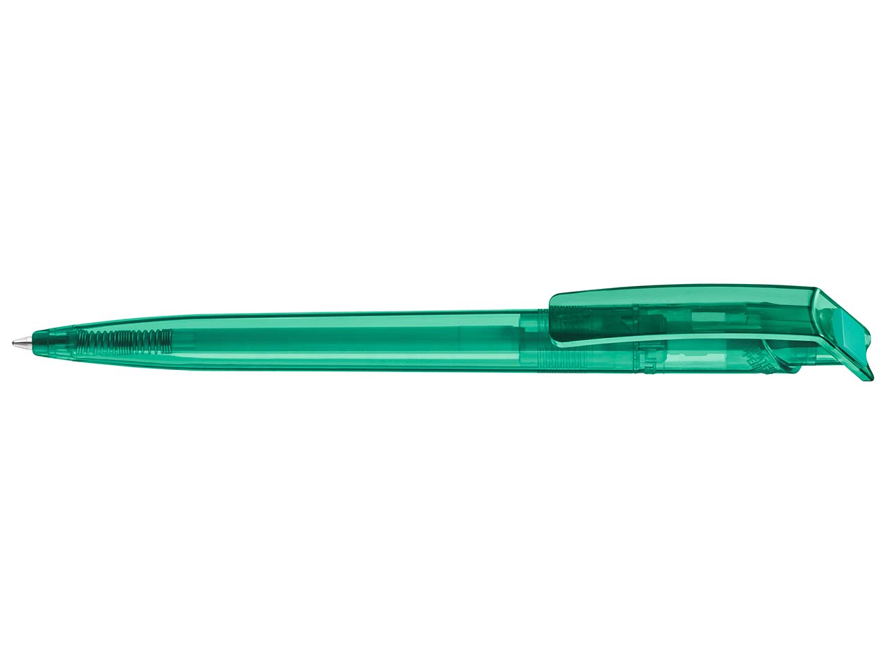 uma Kugelschreiber 'recycled PET-Pen' transparent dunkelgrün