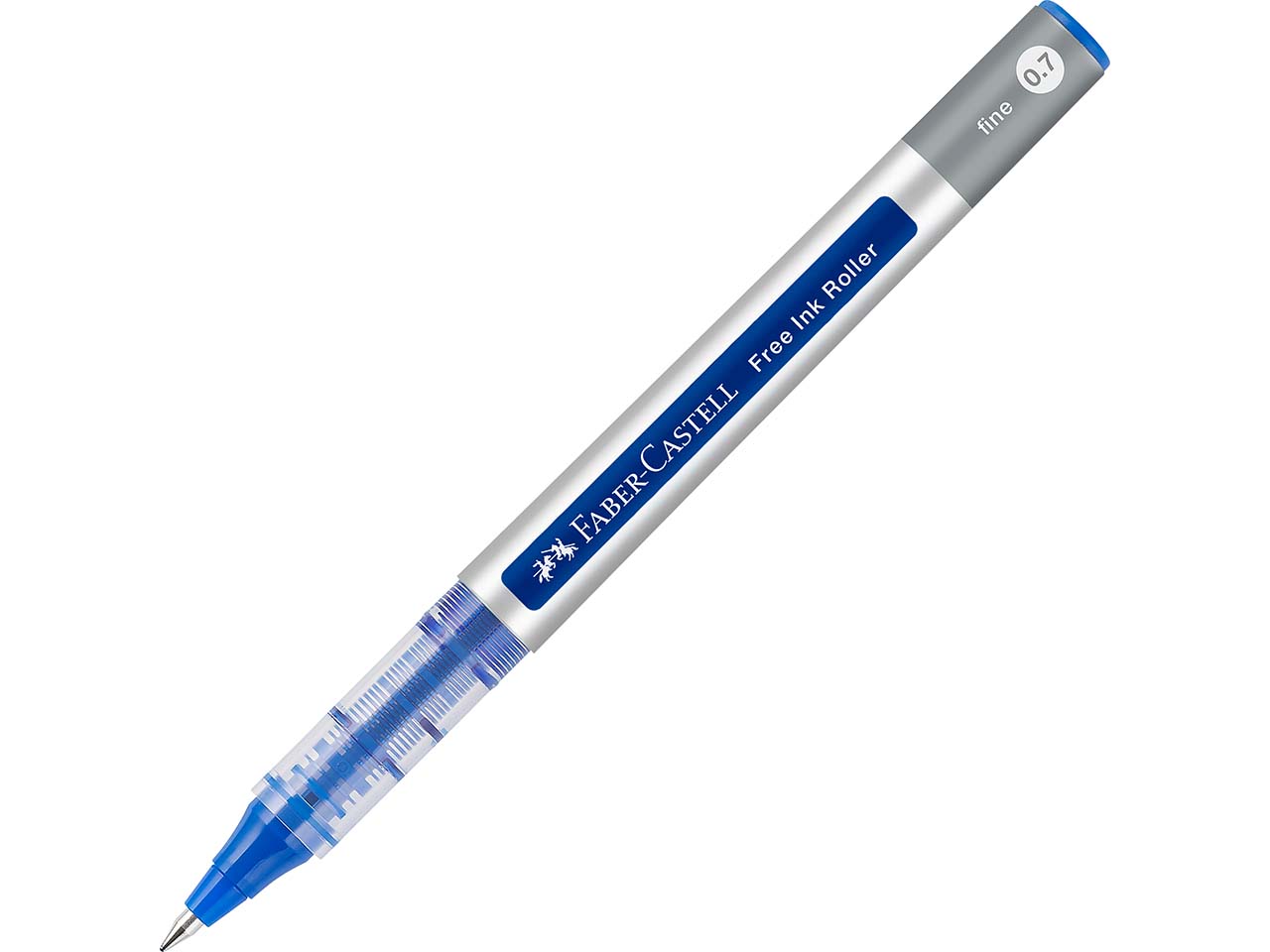 Faber-Castell Tintenroller "Free Ink" 0.7, blau