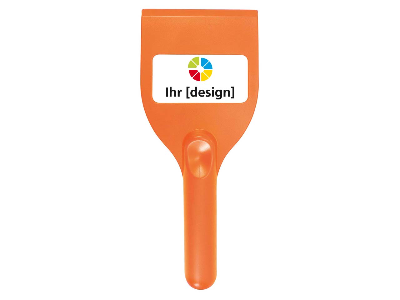 Eiskratzer 'Polar' inkl. 4-farbigem Aufdruck, orange