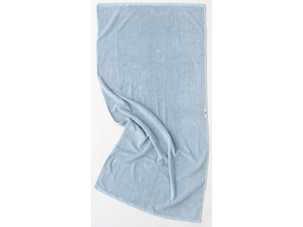 MELA Bio-Duschtuch 'TANVI' 70x140 cm, aus Frottee, cloudy blue