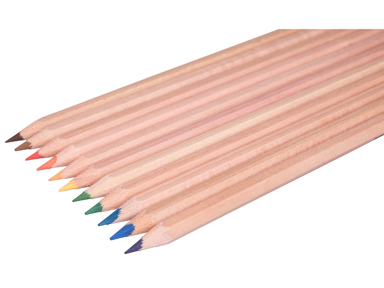 memo Buntstift "ECO COLOURS" 12 Stk. FSC-zertifiziert, farbig sortiert