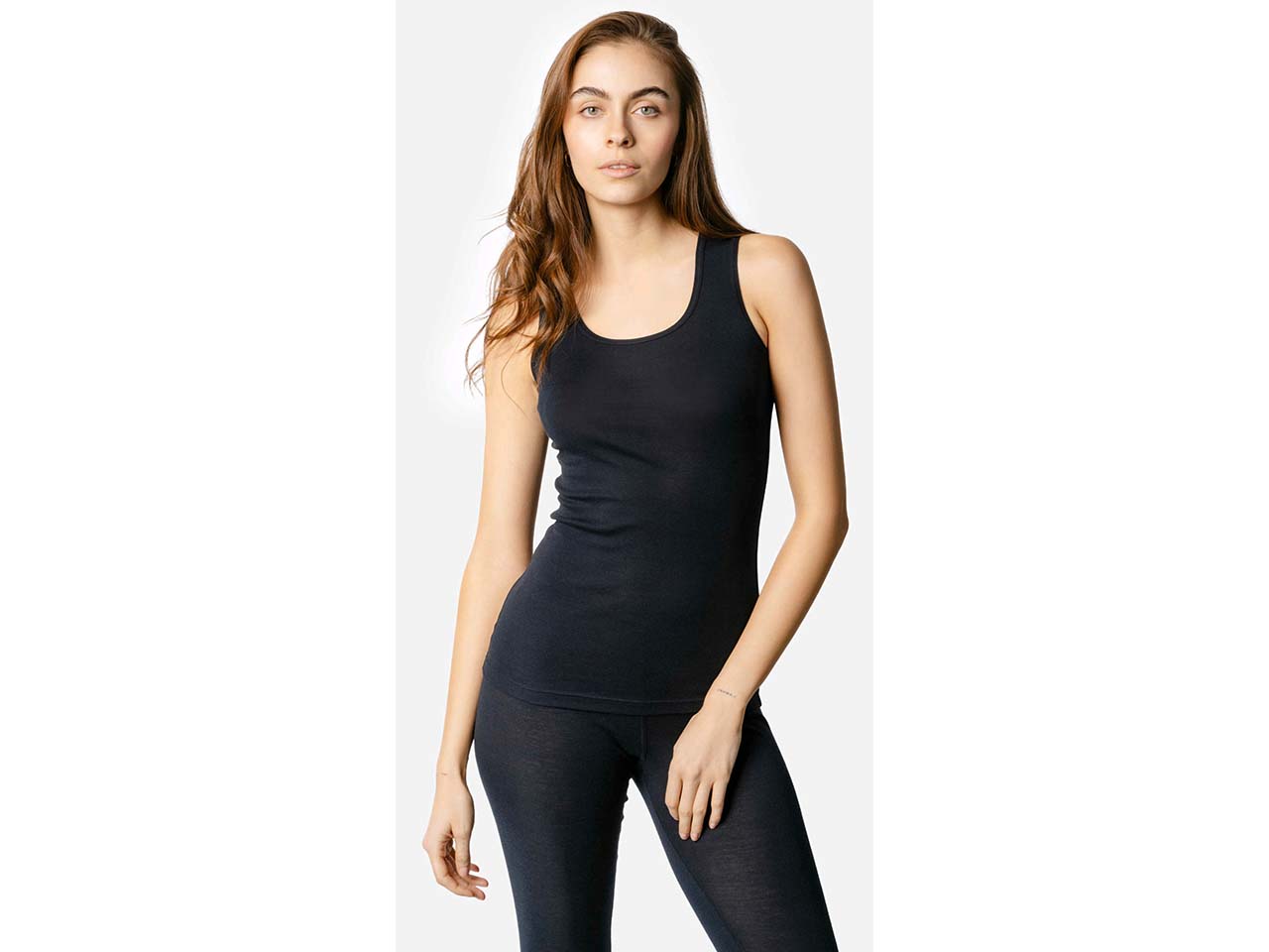 Living Crafts Bio-Damen-Tanktop 'BERYL' mit Rundhalsausschnitt, ink blue, Gr. L