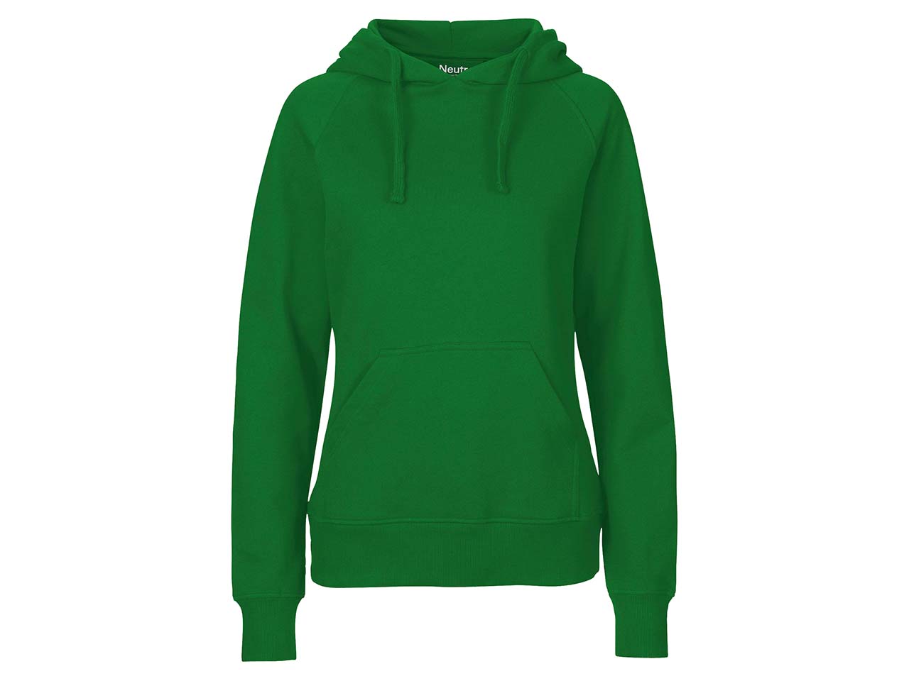 Neutral Bio-Damen-Hoodie green, Gr. M
