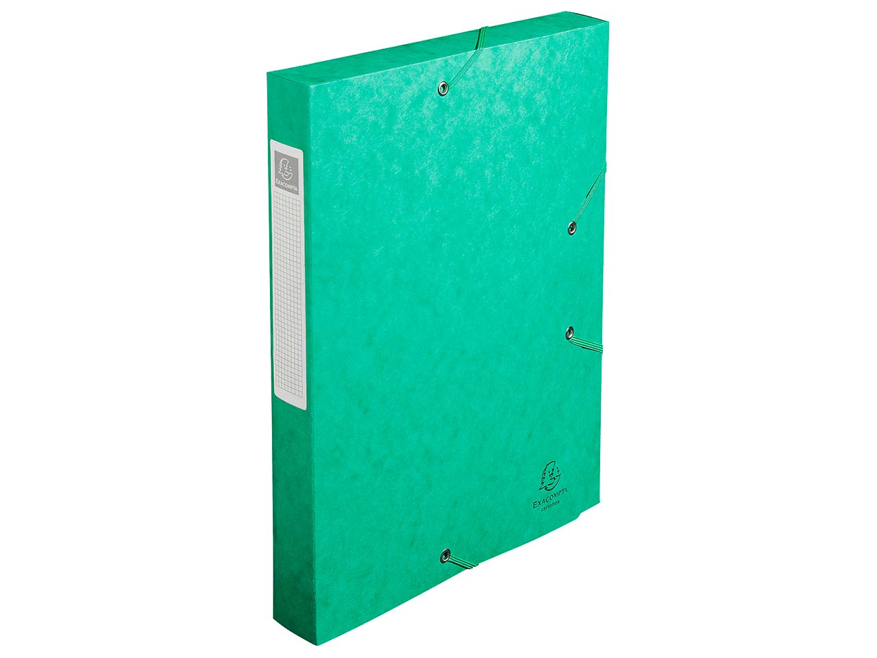 Exacompta Archivbox "Cartobox" grün, Rückenbreite 4cm