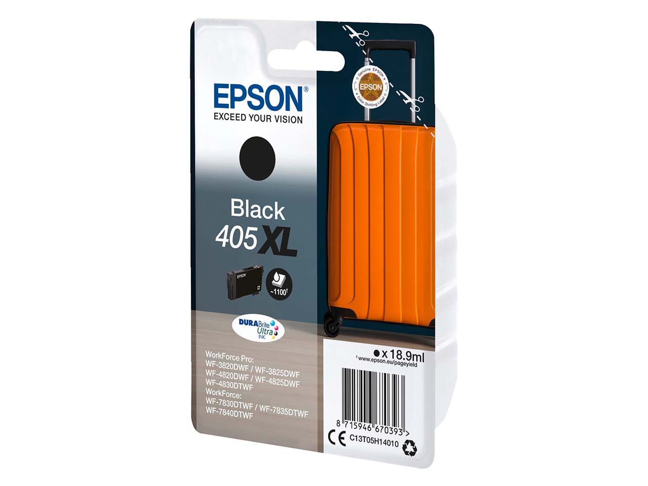 Epson Tintenpatrone 405XL schwarz