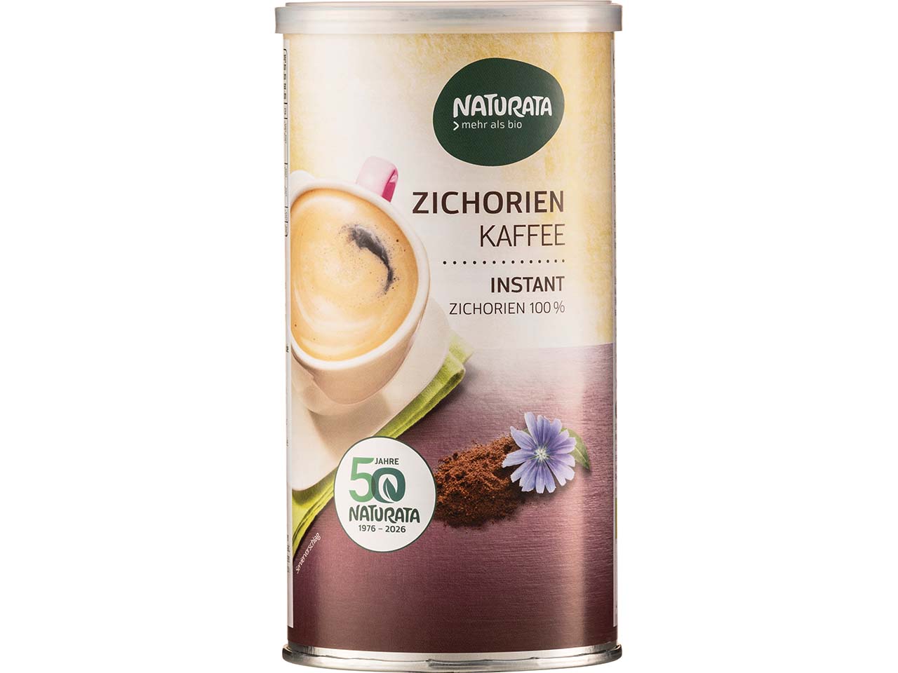 NATURATA Bio-Zichorienkaffee, instant, in der Dose, 110 g