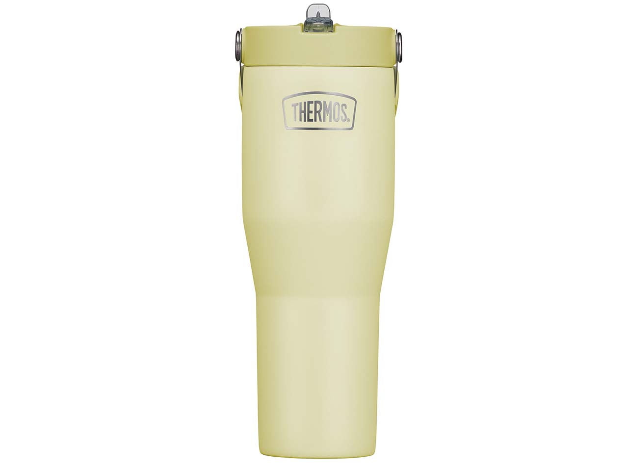 THERMOS Isolier-Trinkbecher "REFRESHING", mit Flip-Straw-System, 850 ml, vanilla mat