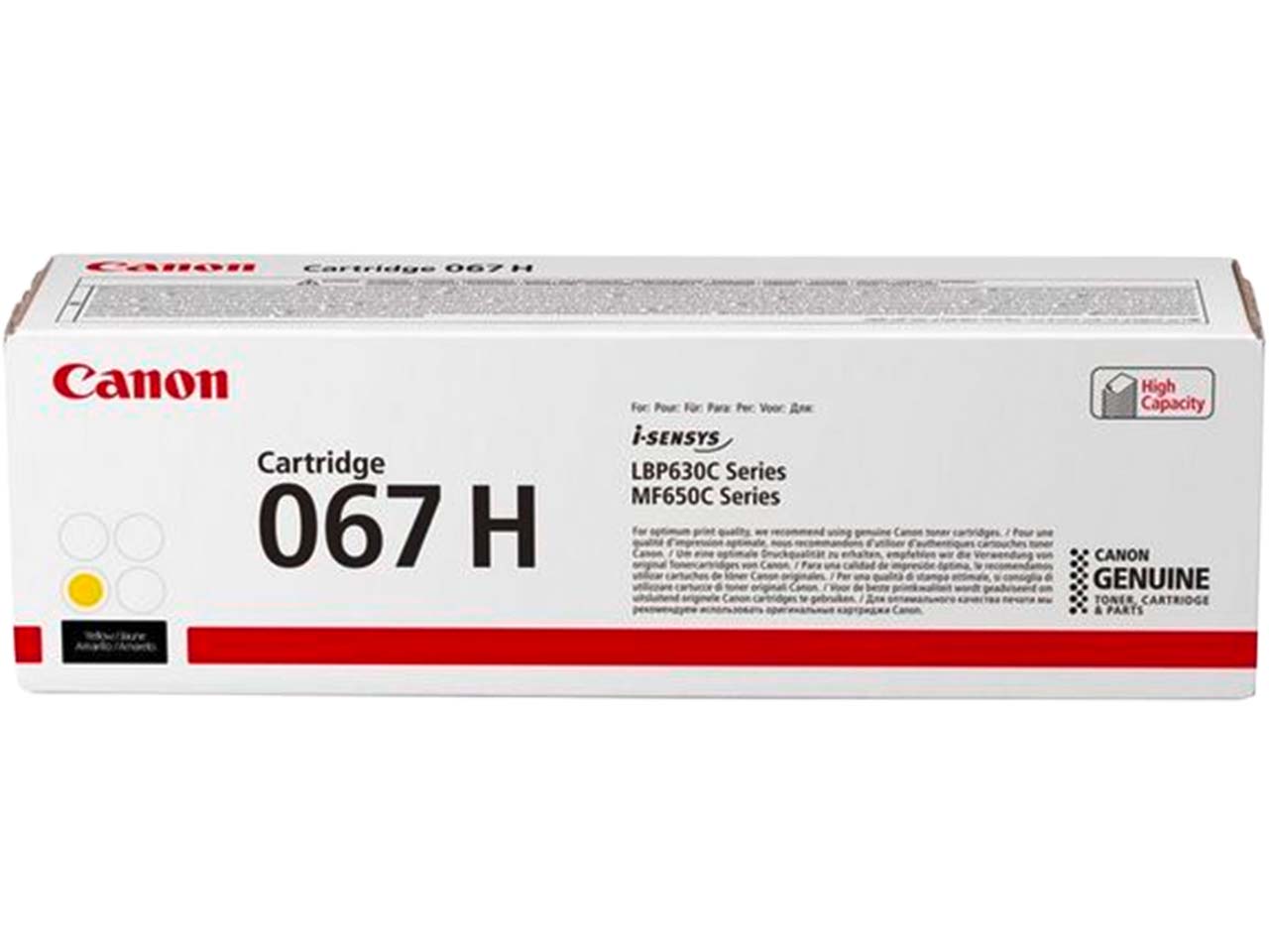 Canon Druckkassette 067H gelb