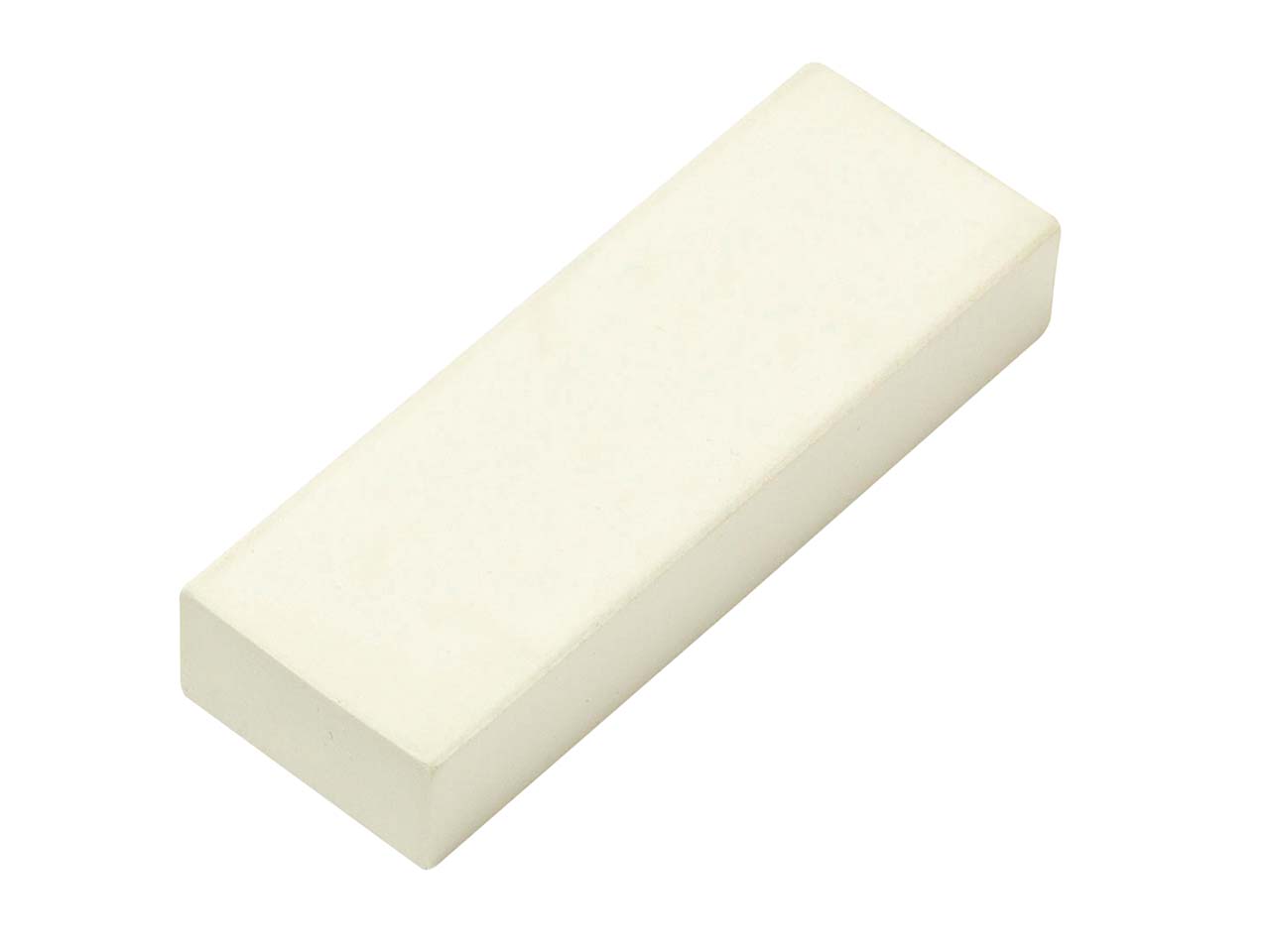 Radiergummi, weiß, PVC-frei, 6 x 2,1 x 1,1 cm