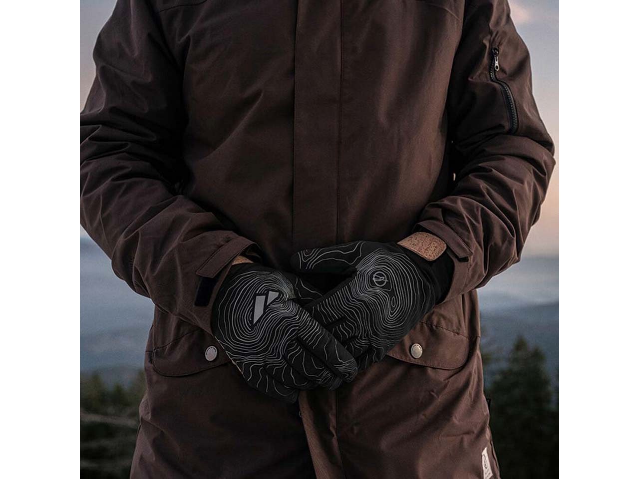 bleed Handschuhe "Eco21 Active" mit Korkelementen, black, Gr. 7