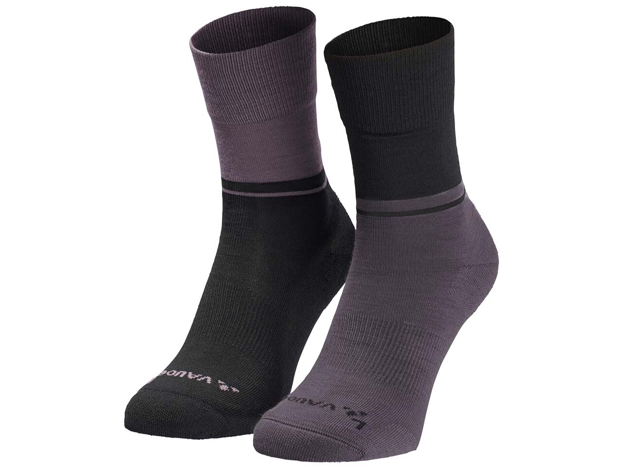 VAUDE Wollsocken "All Year" schnelltrocknend, purple ash, Gr. 42/44