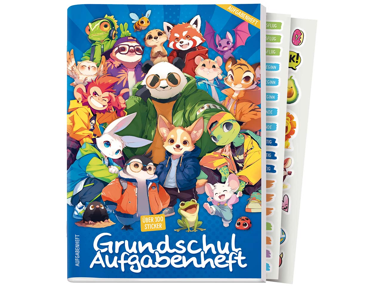 Häfft Grundschul-Aufgabenheft DIN A5, Rasselbande