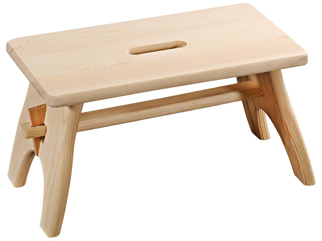KESPER Tritthocker aus Kiefernholz, 42 x 21,5 x 20,5 cm