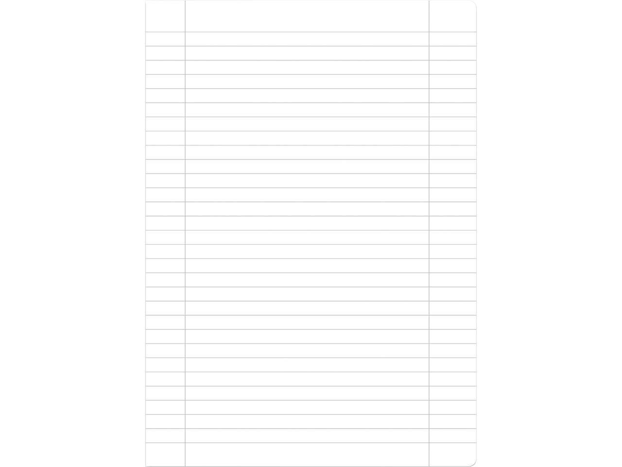 Staufen Collegeblock 'green' DIN A4 liniert, 80 Blatt, 70 g/m², Lineatur 27