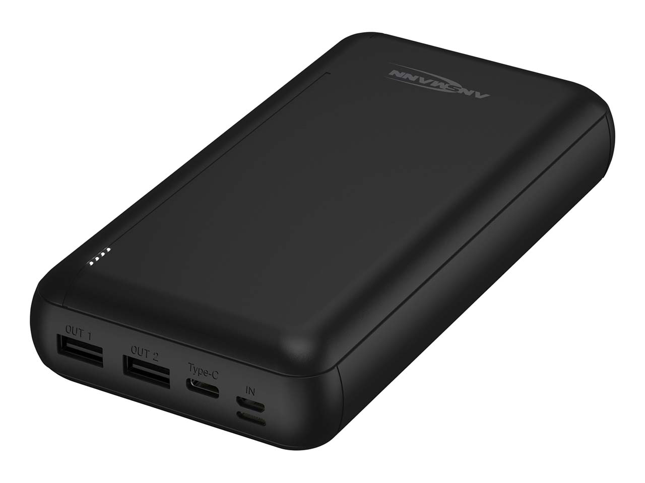 Ansmann Powerbank "PB212" 30.000 mAh, inkl. Micro-USB Kabel, schwarz