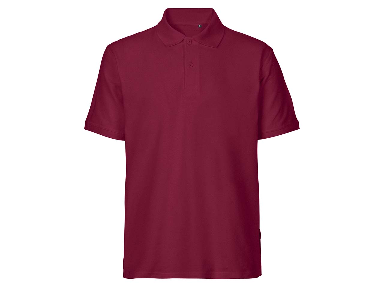 Neutral Bio-Herren-Poloshirt, 235 g/m² bordeaux, Gr. L