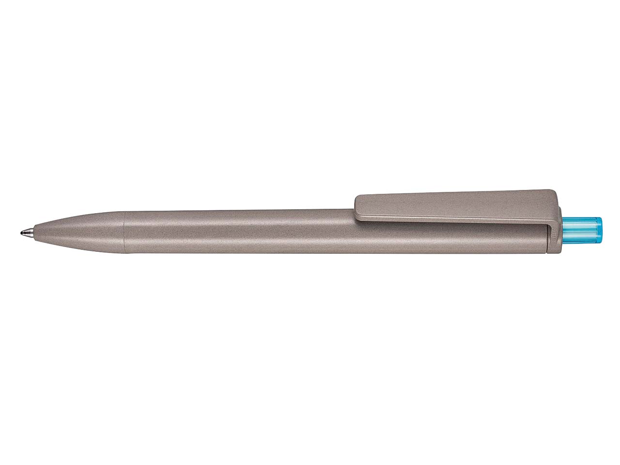 RITTER PEN Kugelschreiber 'ALGO PEN' algobraun/transparent caribicblau