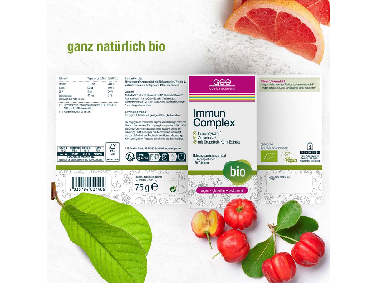 GSE Bio-Tabletten "Immun Complex", 60 Stück