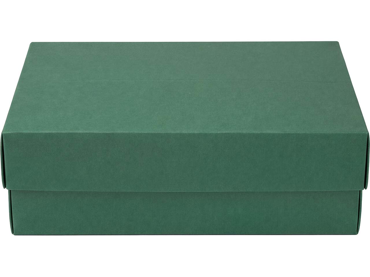 Geschenkbox "L" B 272 x T 176 x H 78 mm, aus Recyclingkarton, grün