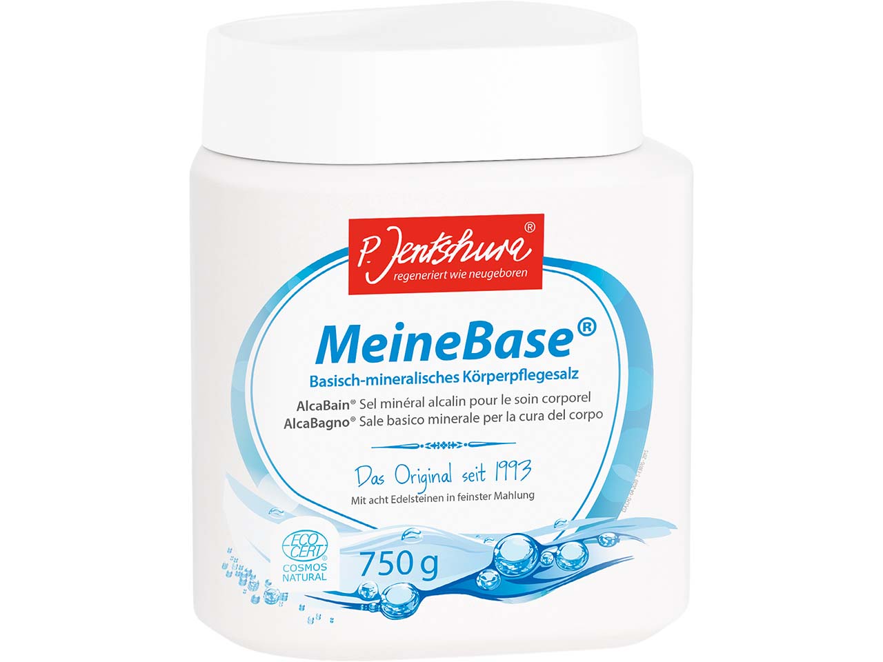 P. Jentschura Bio-Körperpflegesalz "MeineBase" basisch-mineralisch, 750 g