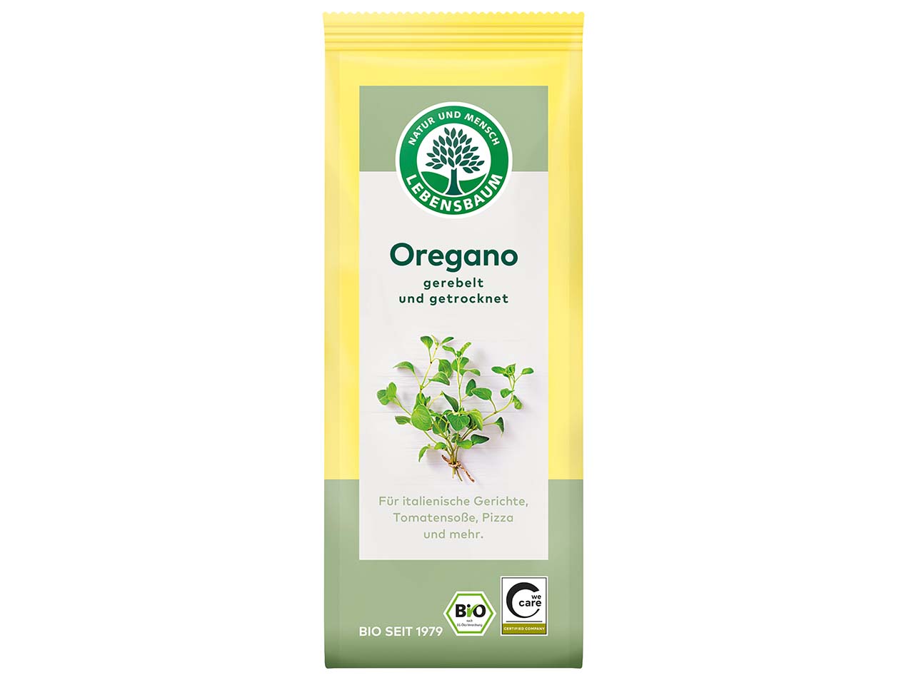LEBENSBAUM Bio-Oregano, gerebelt und getrocknet, 15 g