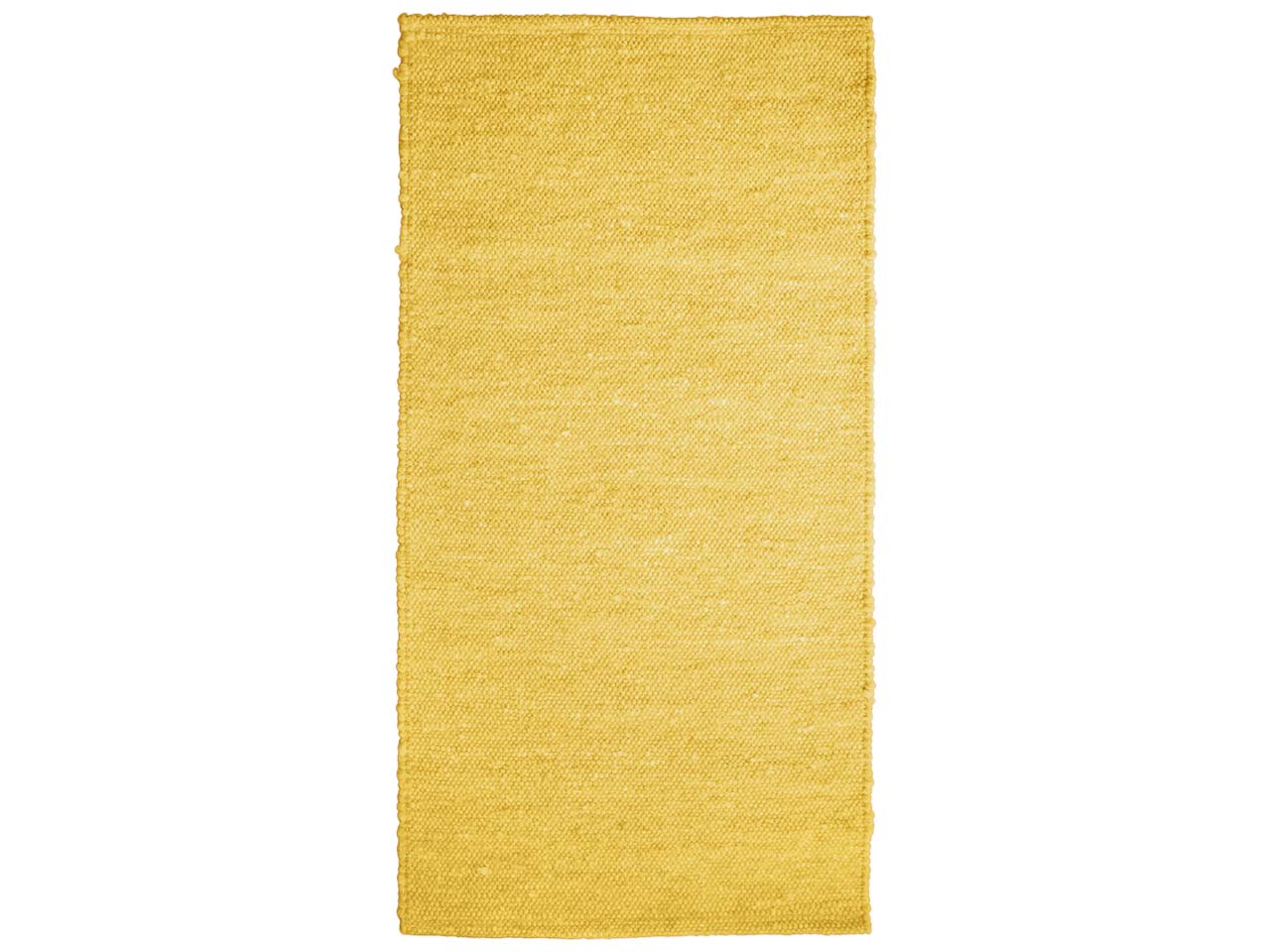 Schurwollteppich "Granada" 60 x 120 cm, citrone