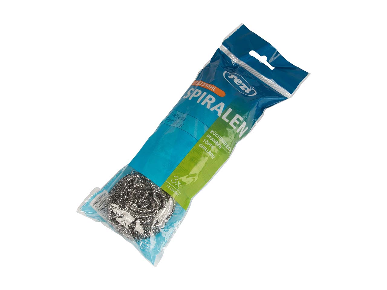 Edelstahl-Topfreiniger, 3 Stück