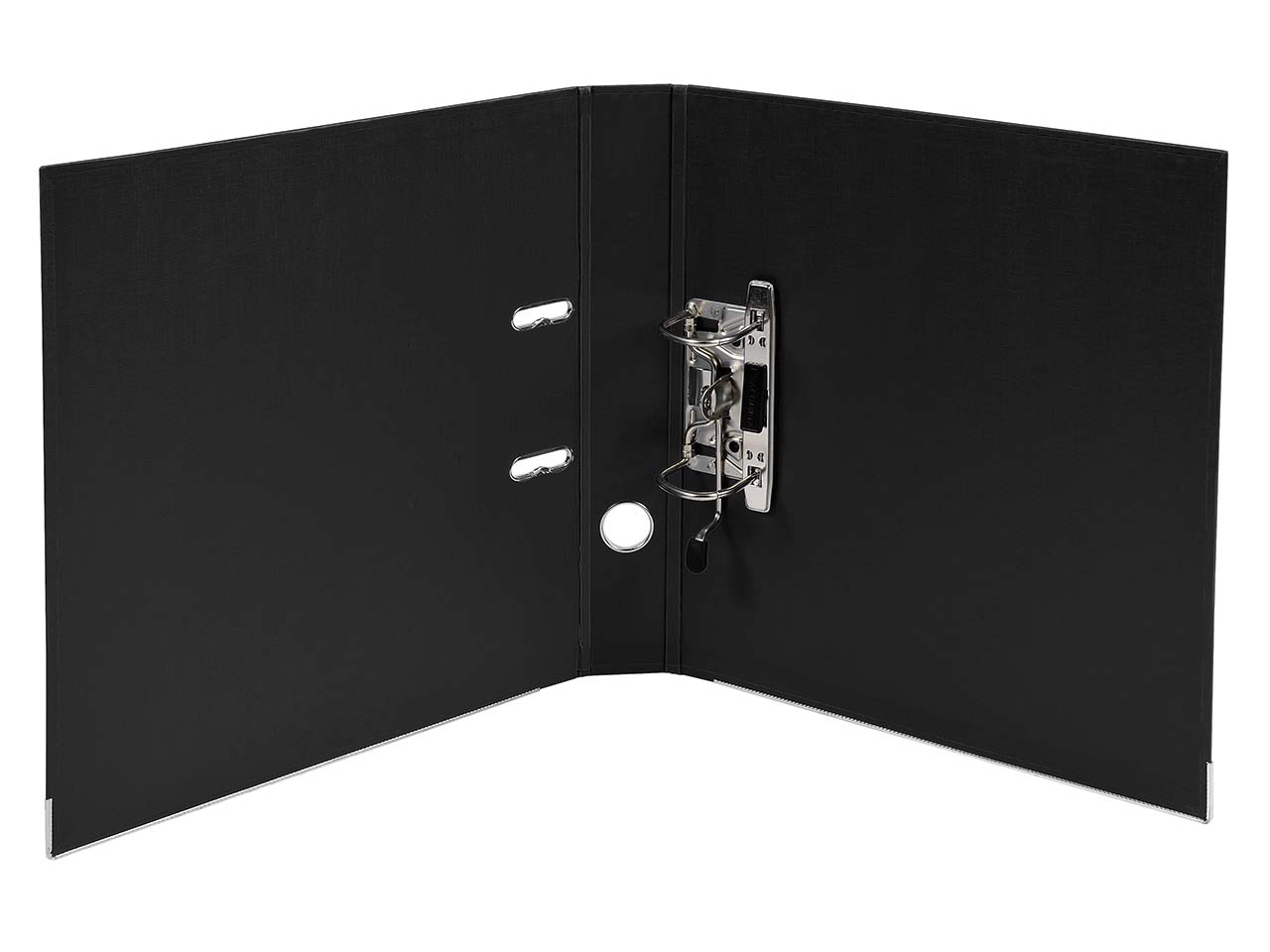 10 Exacompta Premium-Ordner "Prem'Touch", DIN A4 Maxi, schwarz, RB 50 mm