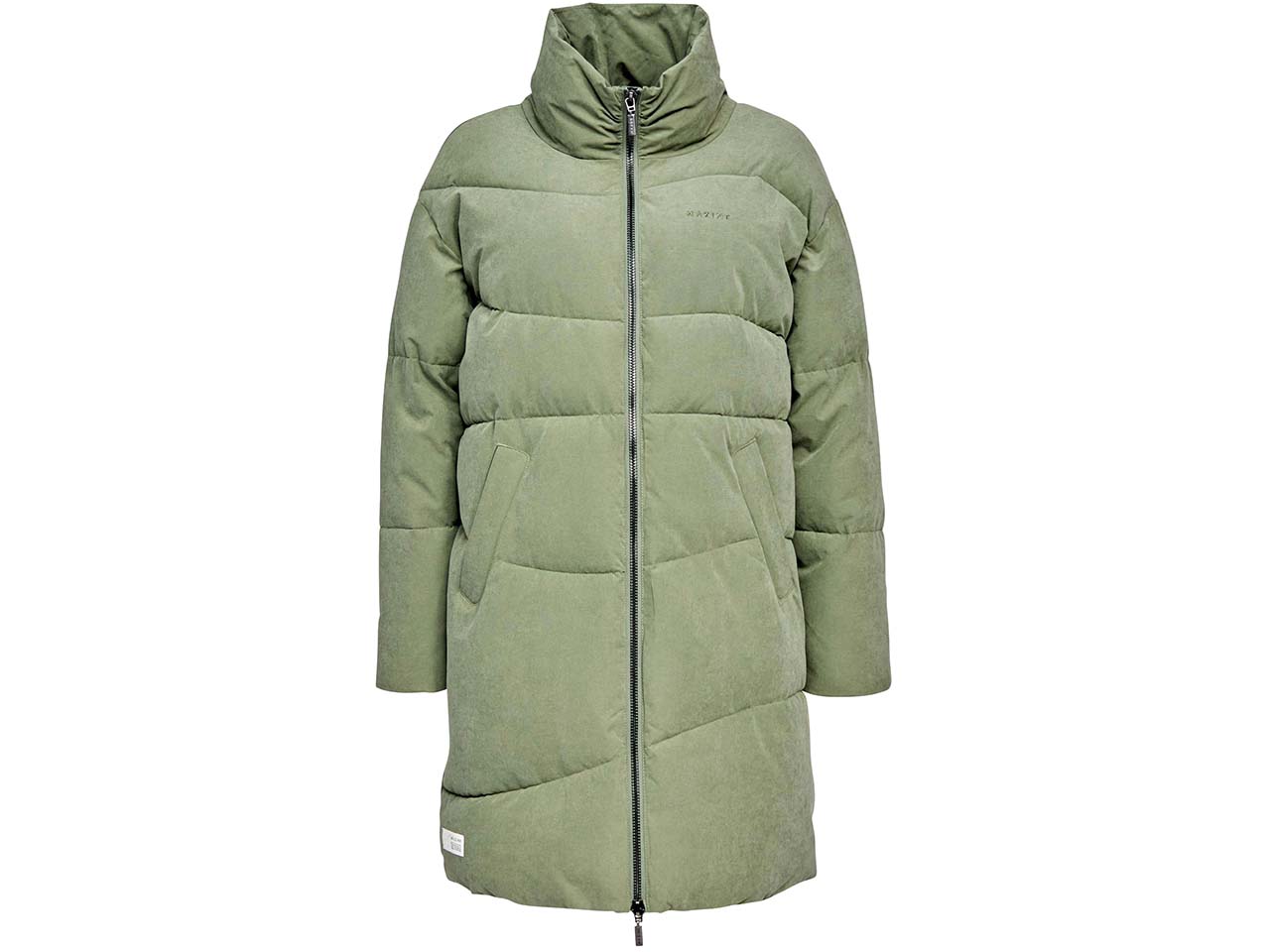 MAZINE Damen-Steppjacke 'Drew Puffer' mit Reißverschlusstaschen, sea green, Gr. S