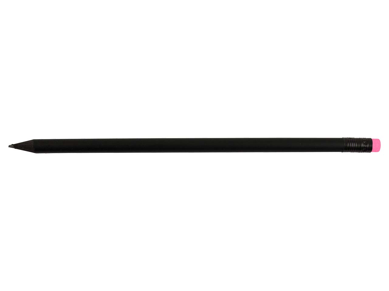 FSC-zertifizierter Bleistift 'Darkside' schwarz/rosa