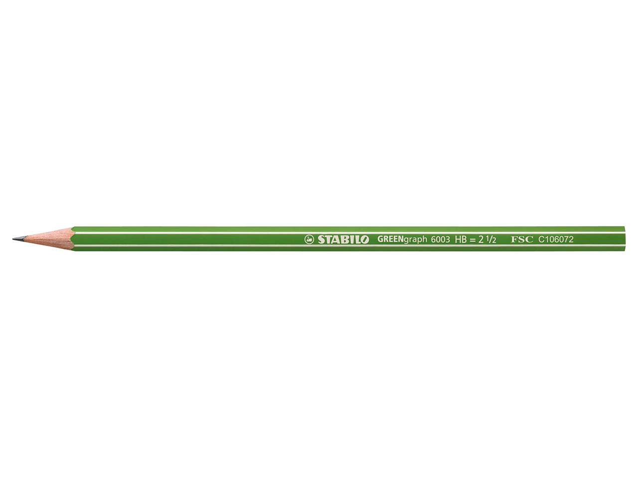 STABILO Bleistift 'GREENgraph' ohne Radierer
