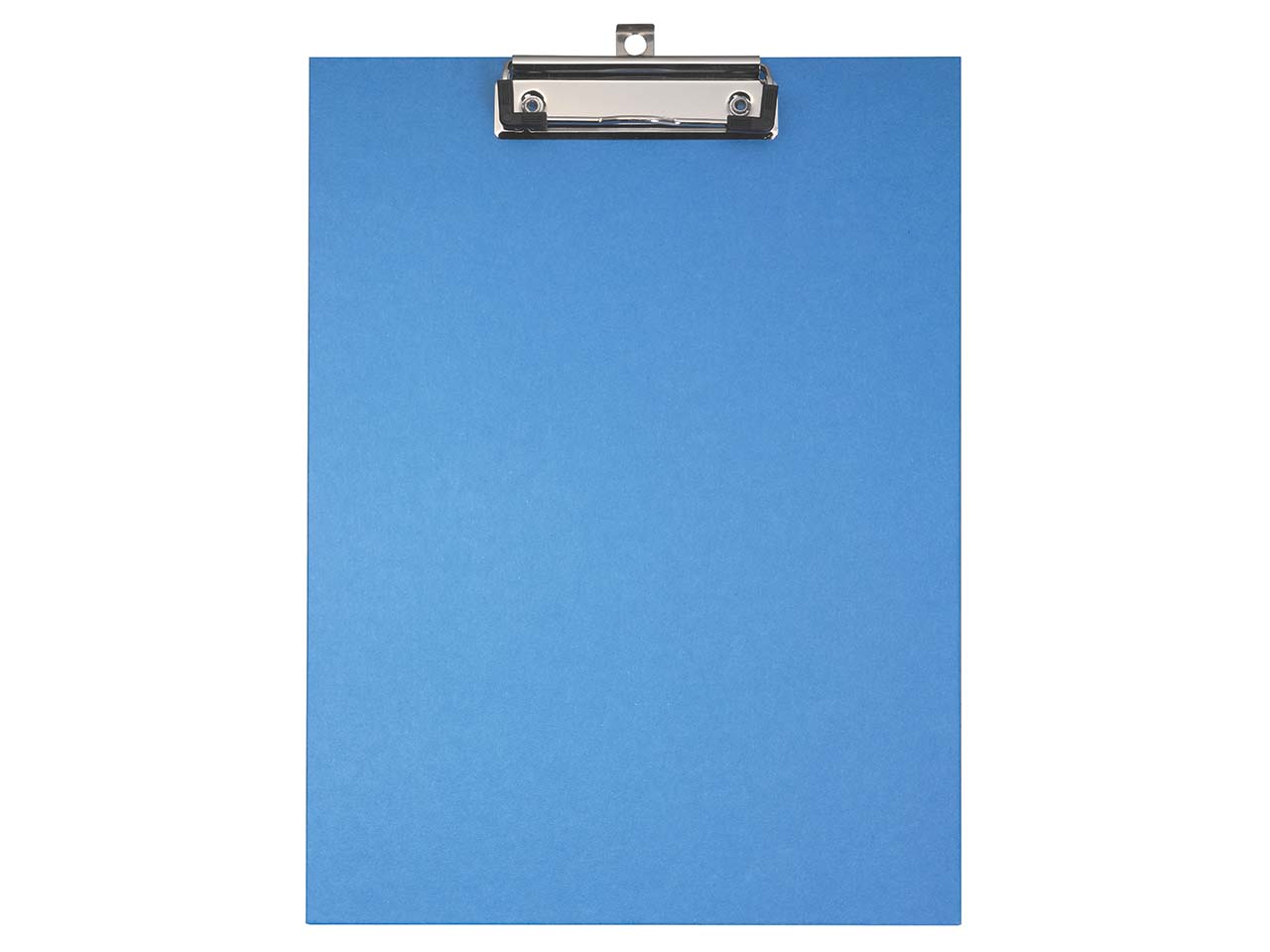 10 Exacompta Klemmbretter, DIN A4, mit Metallclip, blau