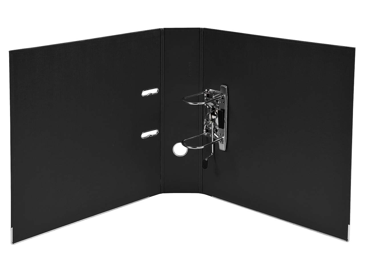 10 Exacompta Premium-Ordner "Prem'Touch", DIN A4 Maxi, schwarz, RB 80 mm