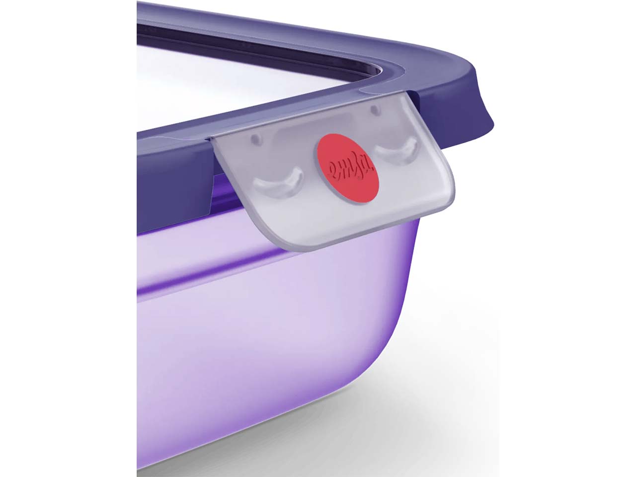 EMSA Frischhaltedose "oneClick" aus Kunststoff, 1,2 l, violett