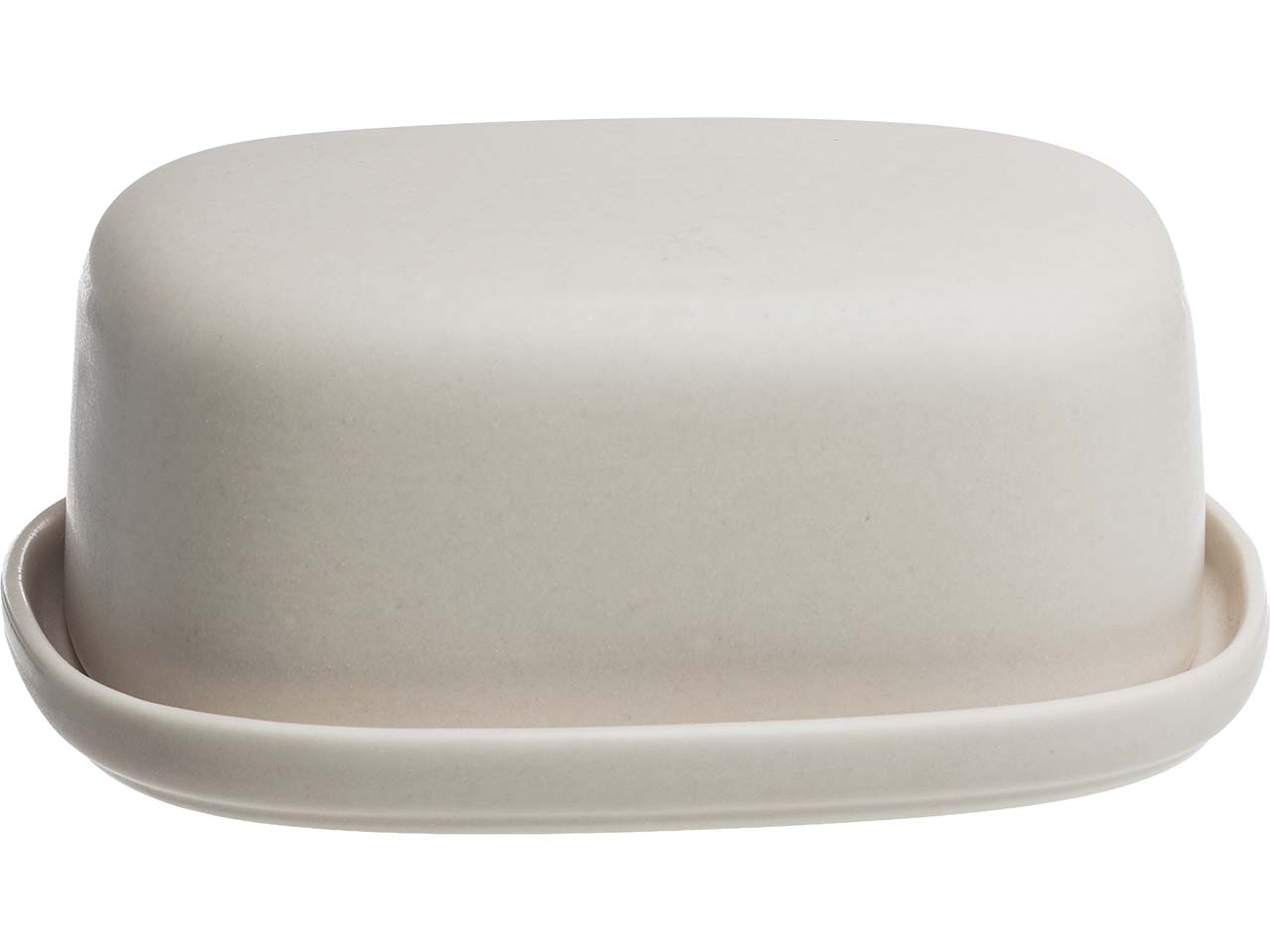 tranquillo Butterdose "VALLORA" aus Steinzeug, 16,8 x 12,5 x 6,9 cm, creme