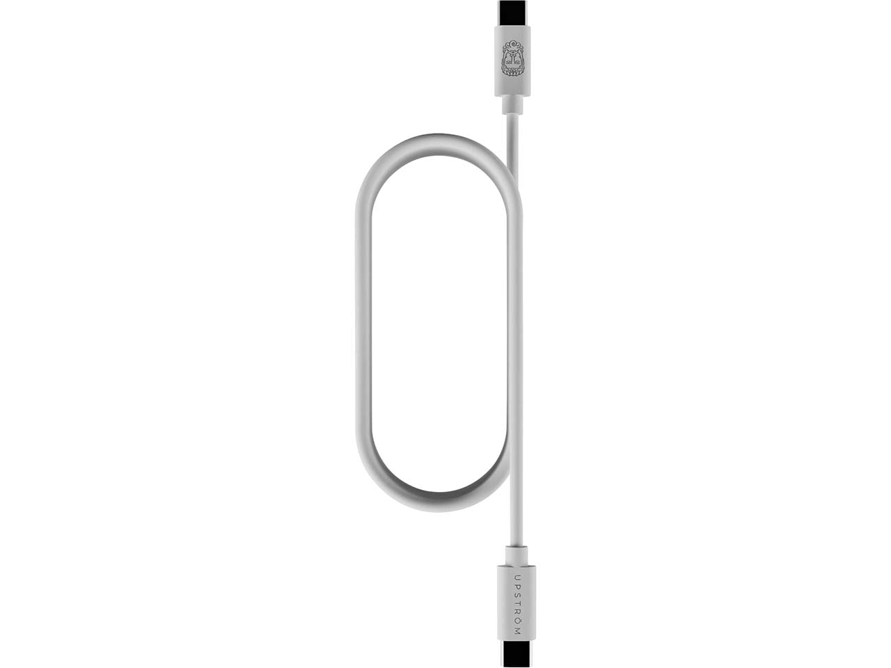 Upström Ladekabel USB-C auf USB-C 1,2 m, weiß