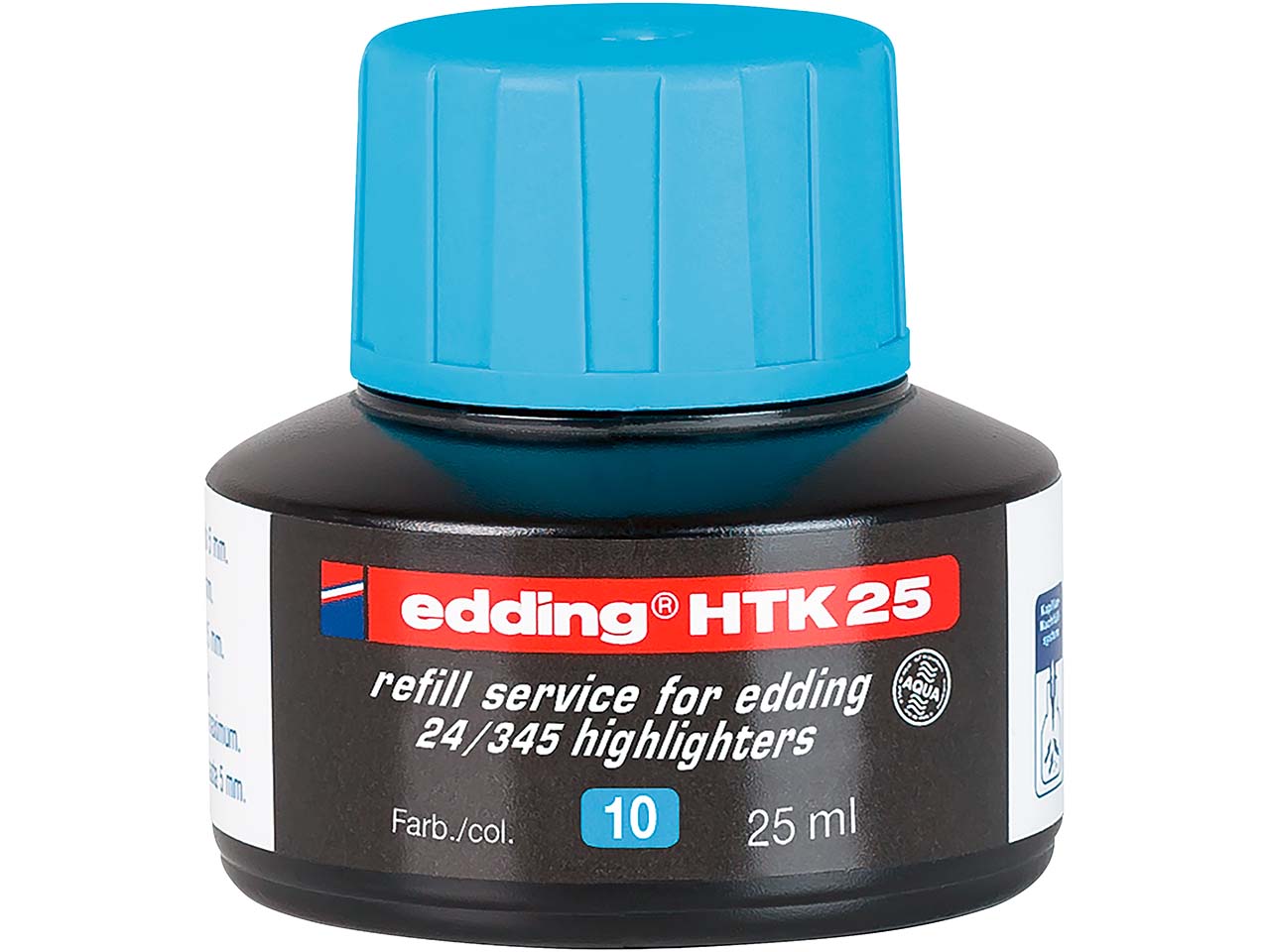 edding Nachfülltinte "HTK25" für Textmarker "24 EcoLine" blau