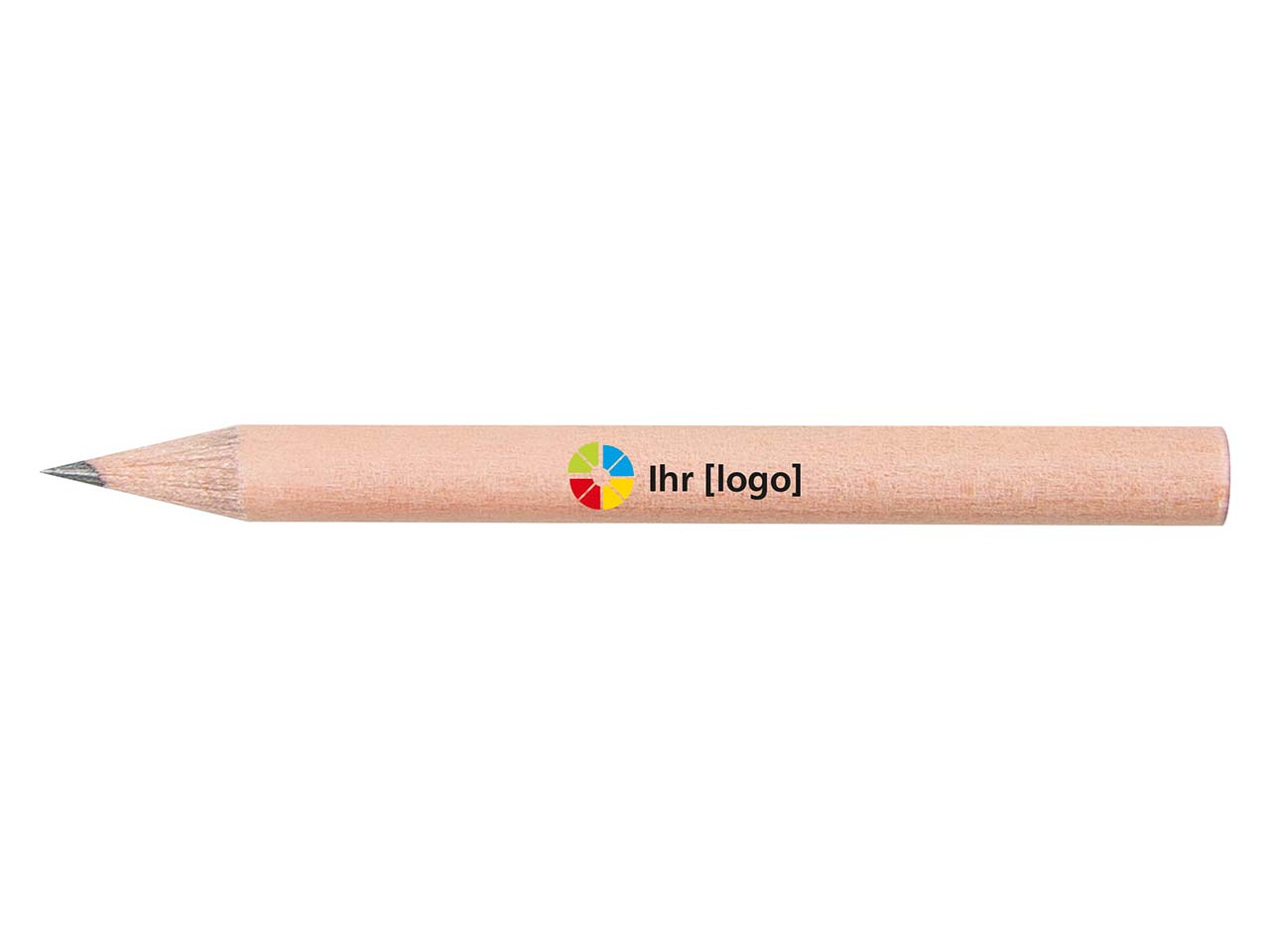 FSC-zertifizierter Bleistift rund 8,75 cm, natur