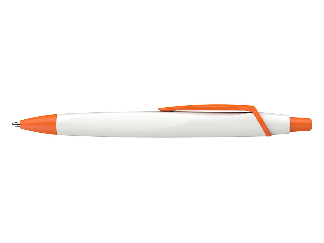 Schneider Kugelschreiber 'Reco' weiß/orange