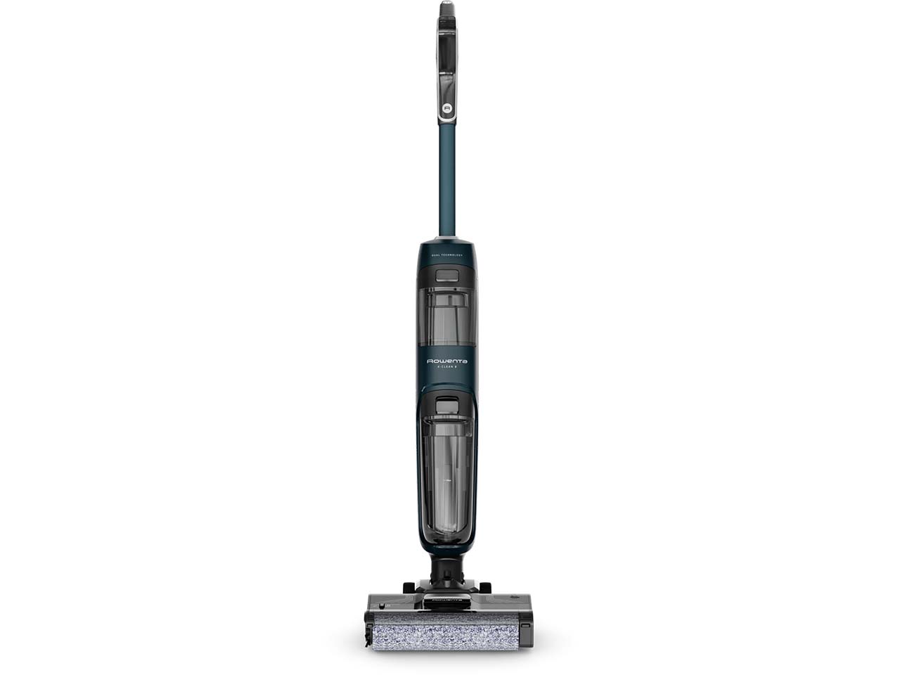 Rowenta 2in1 Akku-Bodenreiniger "X-Clean 2", Wischen & Saugen, schwarz/blau