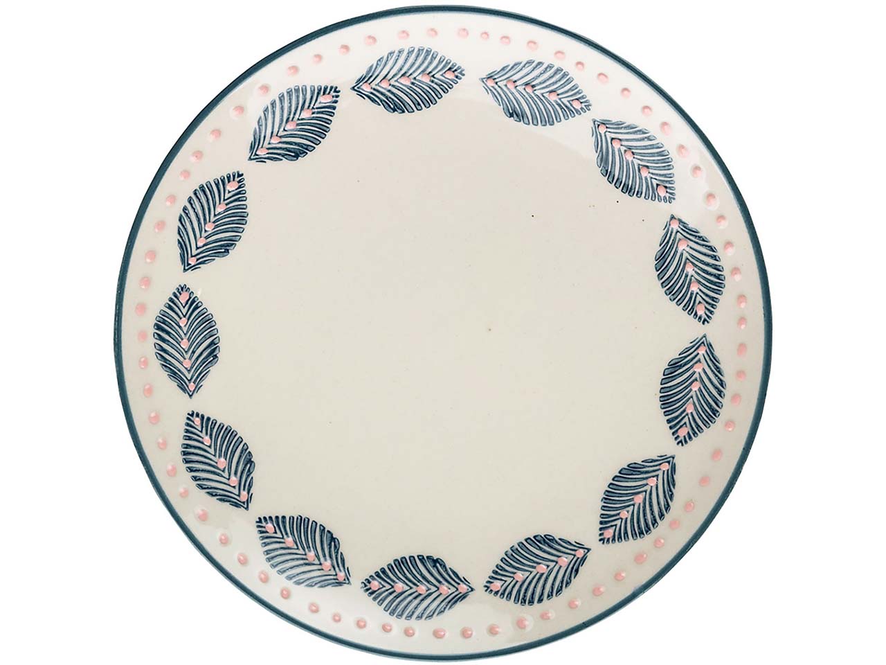 tranquillo Teller "MIX'N'MATCH" aus Steinzeug, Ø 16 cm, blau