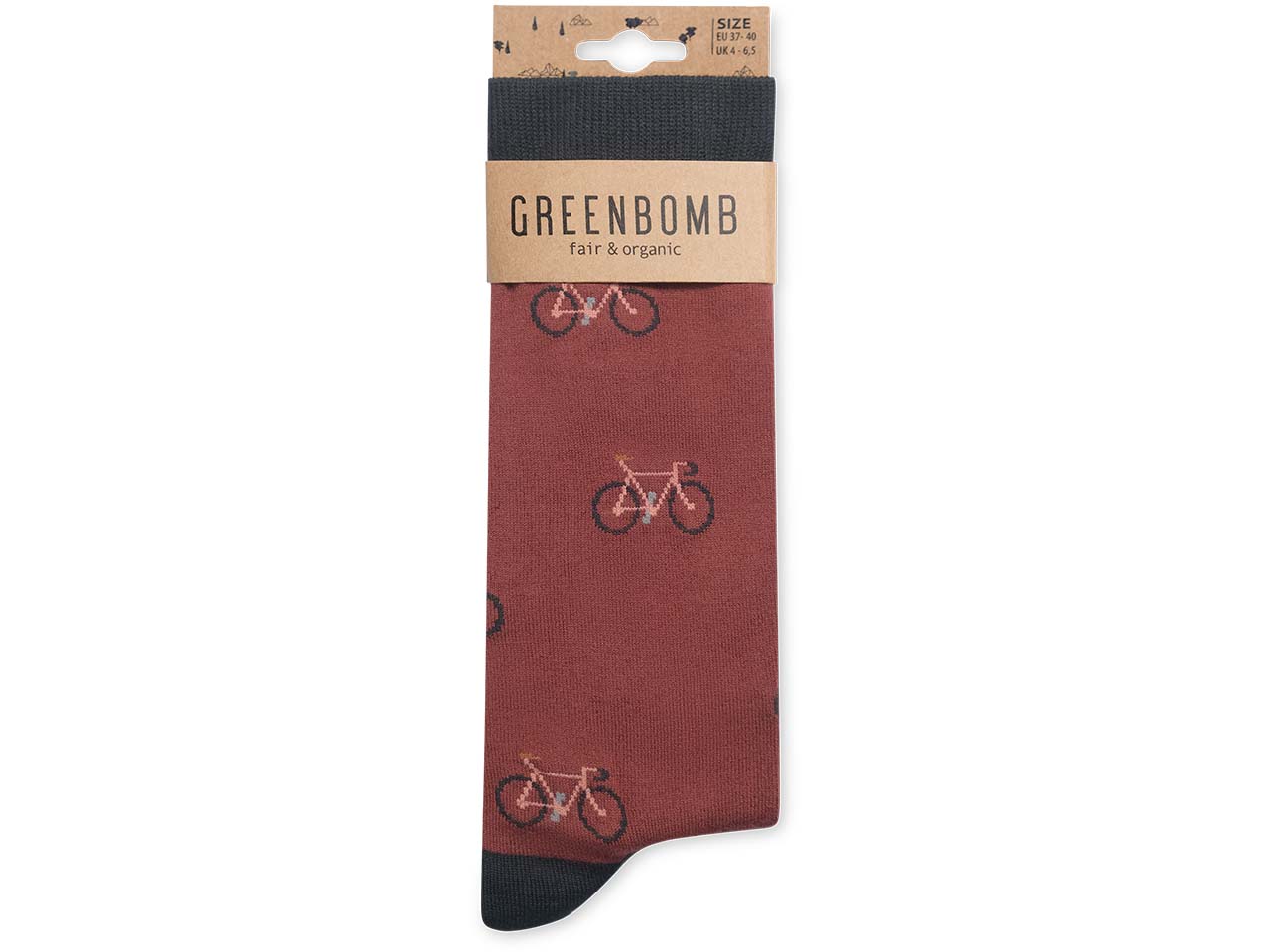 GREENBOMB Bio-Socken 'Vintage Small', mix, Gr. 37/40